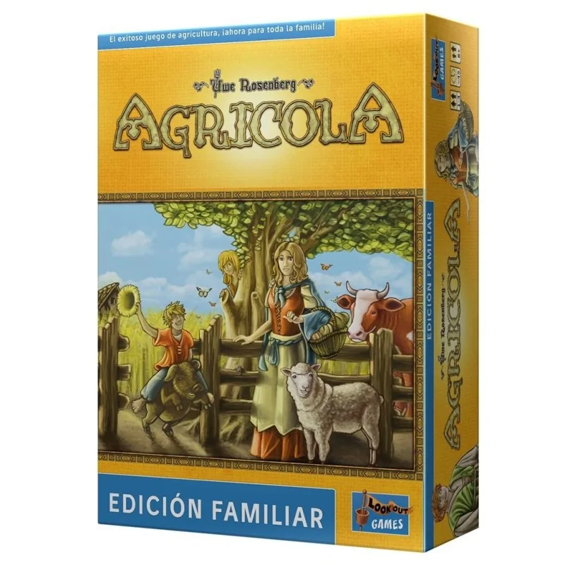 Agrícola Edición Familiar de Juegos en Juegos de Tablero | La Cueva Roja
