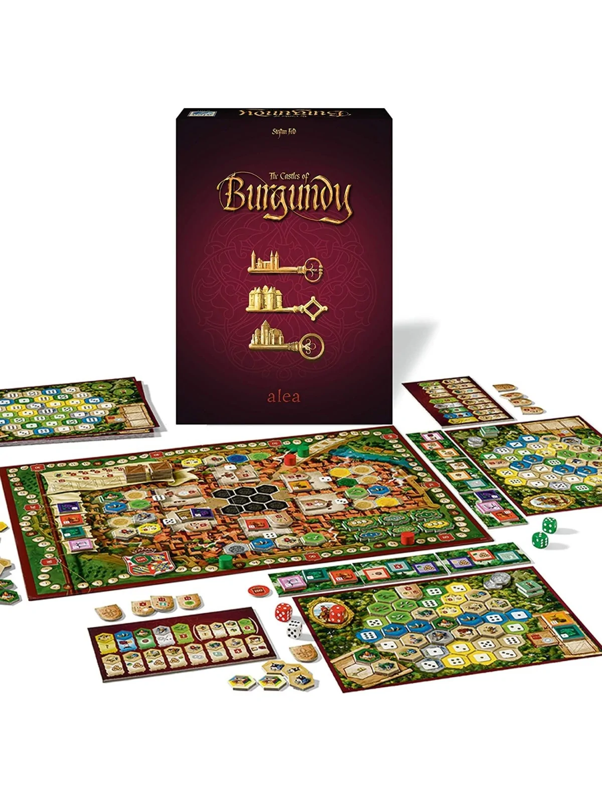 The Castles of Burgundy: Edición 20 Aniversario de Ravensburger en Juegos de Tablero | La Cueva Roja