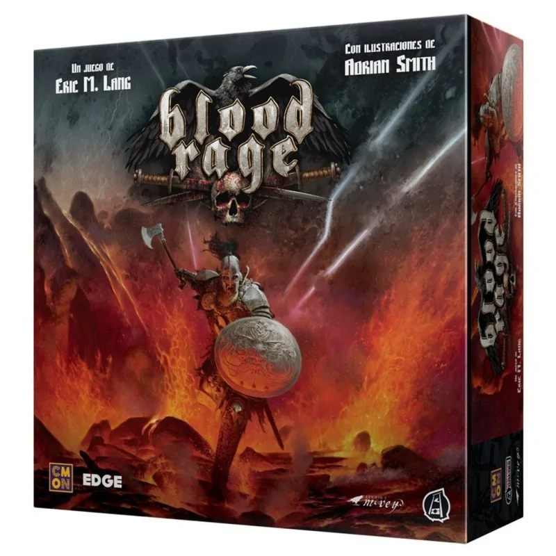 Blood Rage de Juegos en Juegos de Tablero | La Cueva Roja