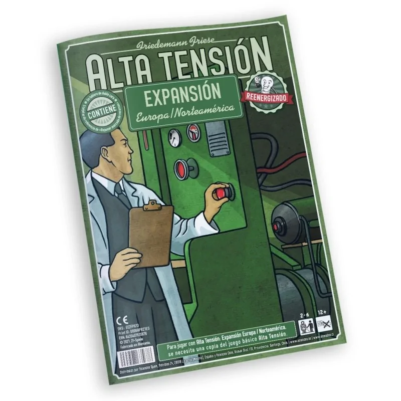 Alta Tension: Europa y Norte America de Juegos en Juegos de Tablero | La Cueva Roja