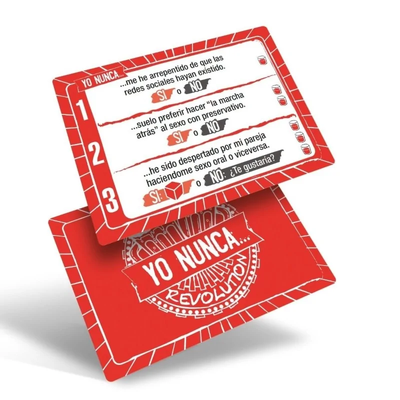 Yo Nunca - Revolution de Tetrakis en Juegos de Cartas | La Cueva Roja