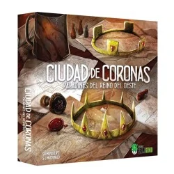 Paladines del Reino del Oeste: Ciudad de Coronas de Juegos en Juegos de Tablero | La Cueva Roja