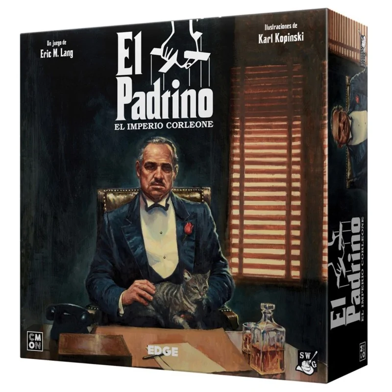 El Padrino: El imperio Corleone de Juegos en Juegos de Tablero | La Cueva Roja