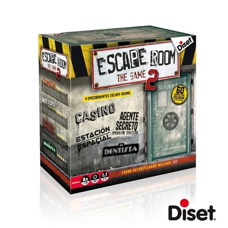 Escape Room The Game 2 de Diset en Juegos de Tablero | La Cueva Roja