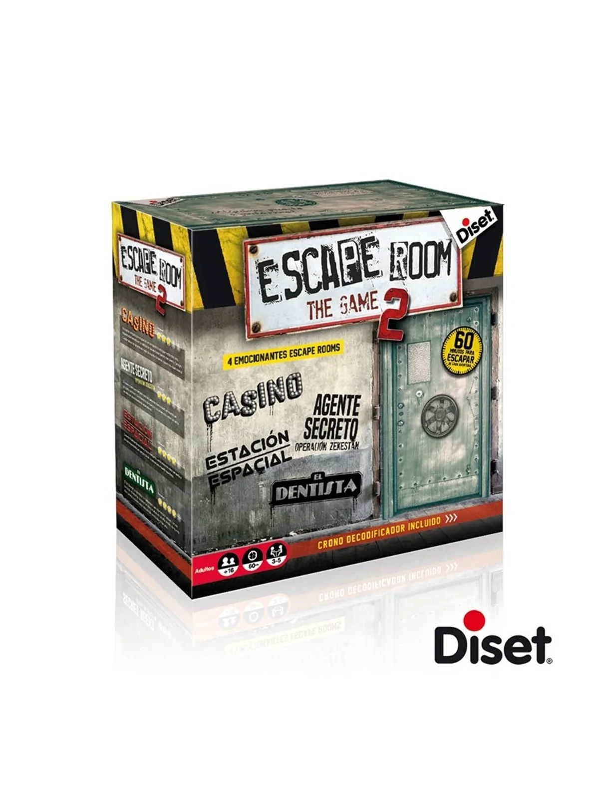 Escape Room The Game 2 de Diset en Juegos de Tablero | La Cueva Roja