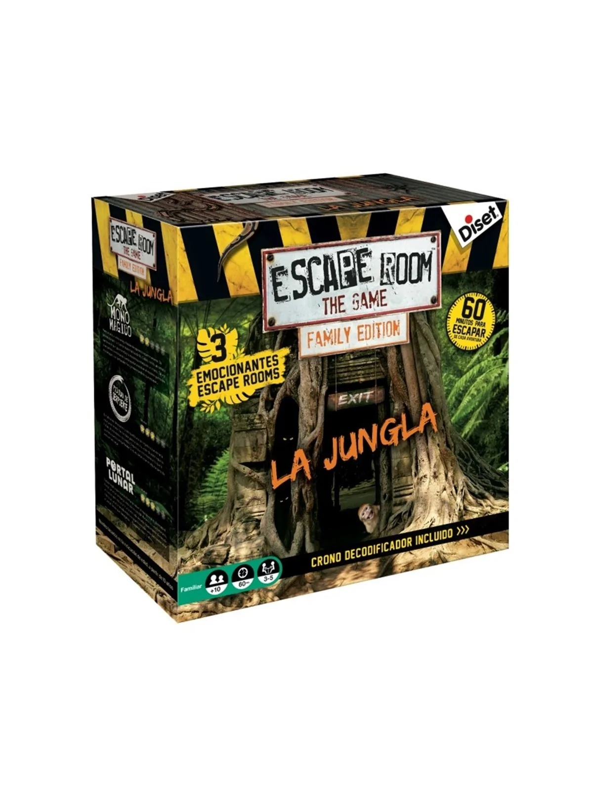 Escape Room The Game Family Edition: La Jungla de Diset en Juegos de Tablero | La Cueva Roja