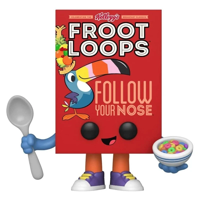Funko pop caja cereales froot loops de Funko en Merchandising | La Cueva Roja