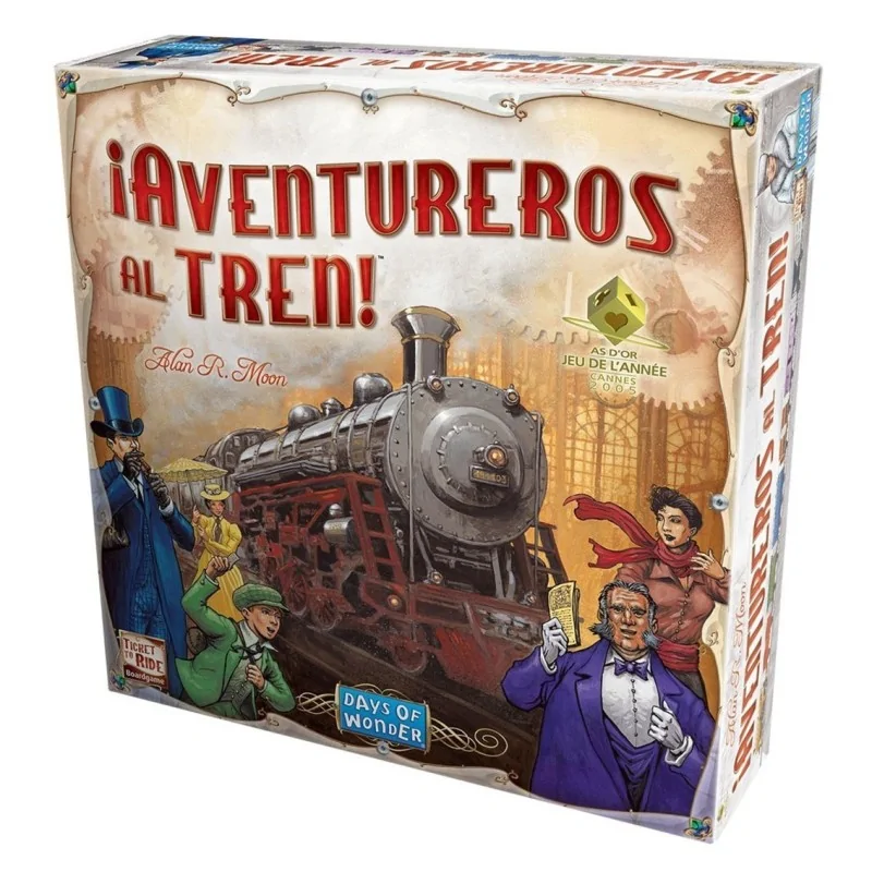 ¡Aventureros al Tren! de Juegos en Juegos de Tablero | La Cueva Roja