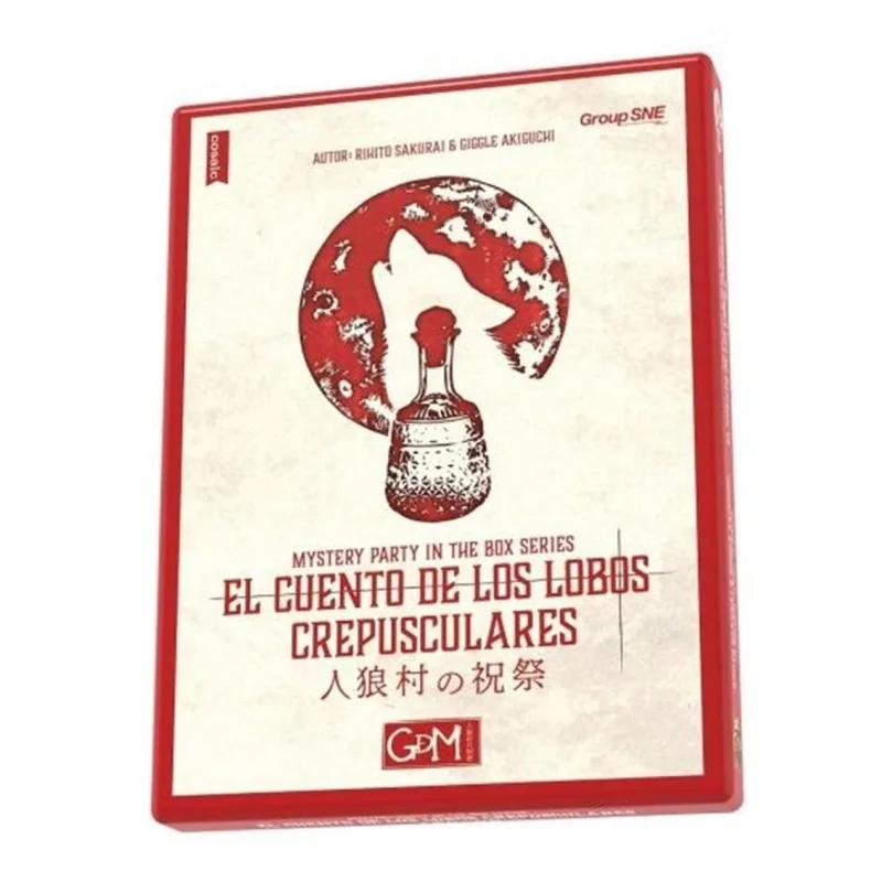 Mystery Party in the Box Series: El Cuento de los Lobos Crepusculares de Gdm en Juegos de Tablero | La Cueva Roja