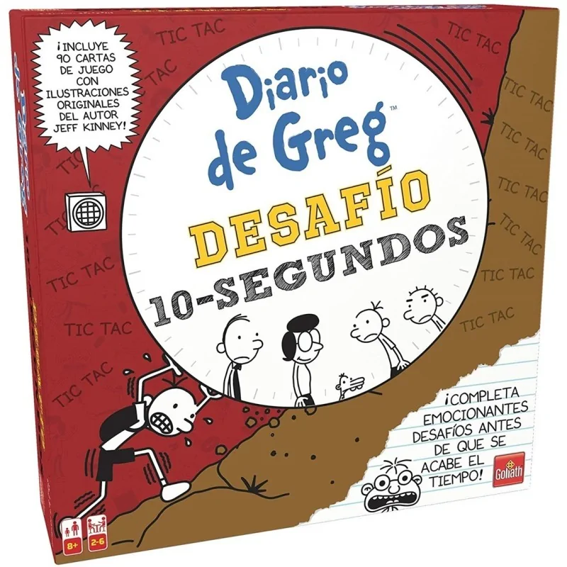 Diario Greg: Desafio 10 Segundos de Goliath bv en Juegos de Tablero | La Cueva Roja
