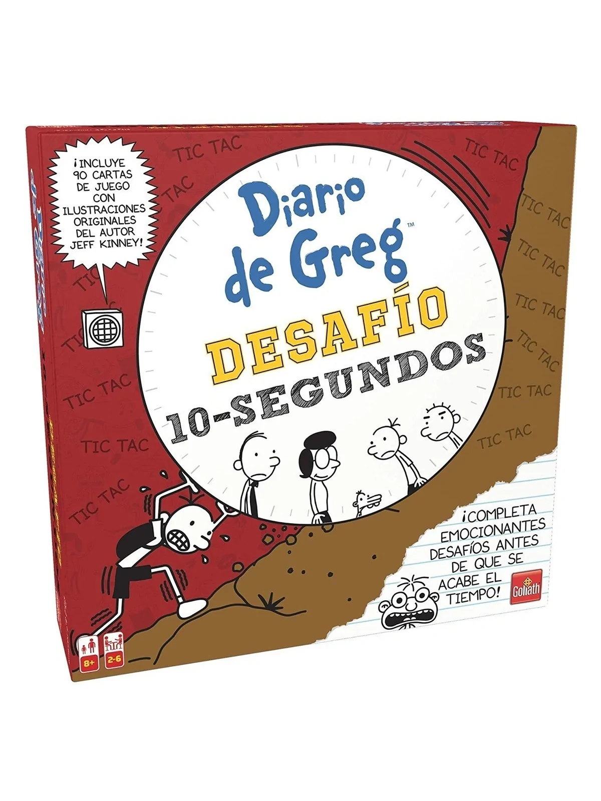 Diario Greg: Desafio 10 Segundos de Goliath bv en Juegos de Tablero | La Cueva Roja