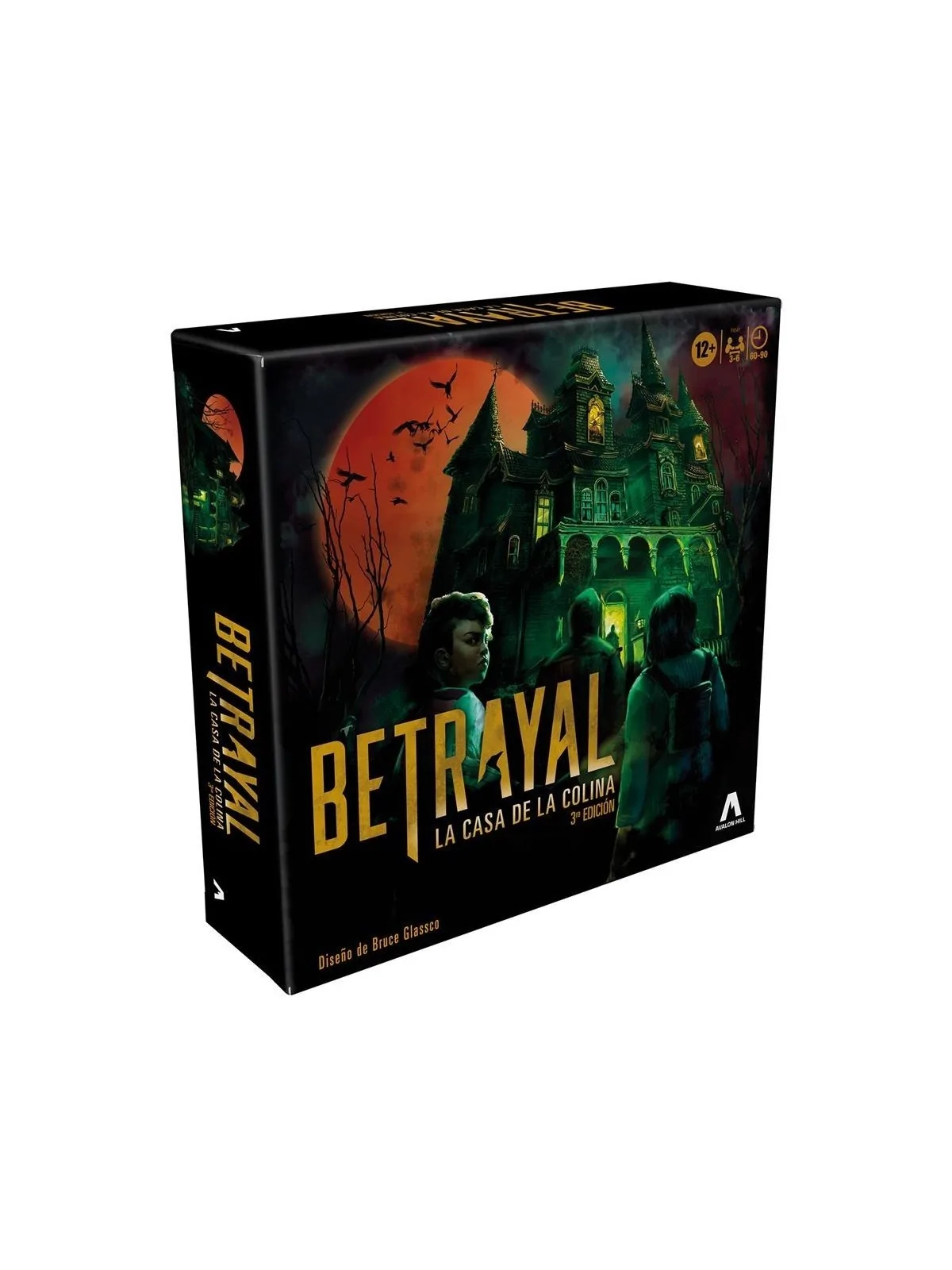 Betrayal: Traicion en la Casa de la Colina - Tercera Edicion de Avalon hill en Juegos de Tablero | La Cueva Roja