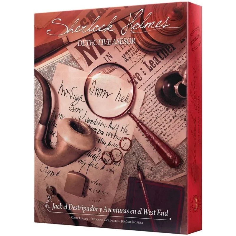 Sherlock Holmes: Jack el Destripador de Space Cowboys en Juegos de Tablero | La Cueva Roja