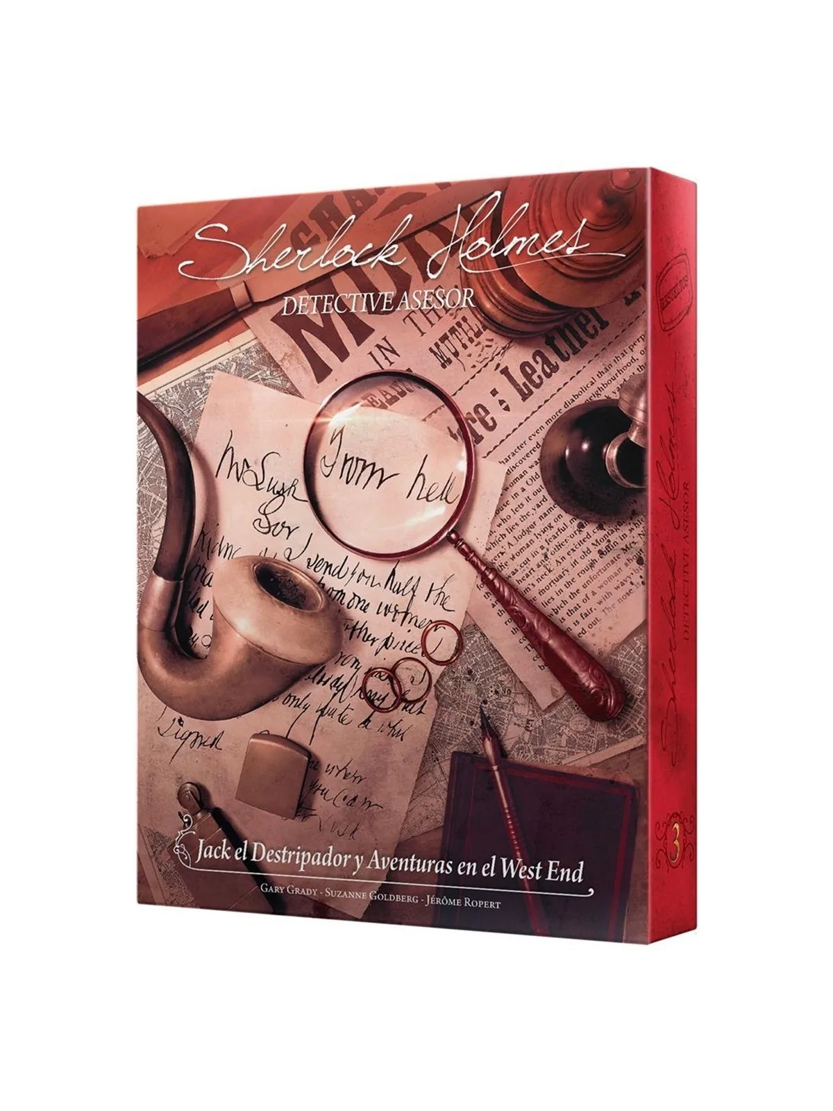 Sherlock Holmes: Jack el Destripador de Space Cowboys en Juegos de Tablero | La Cueva Roja