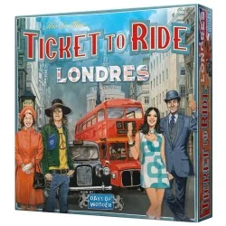 Aventureros al Tren: Londres de Juegos en Juegos de Tablero | La Cueva Roja