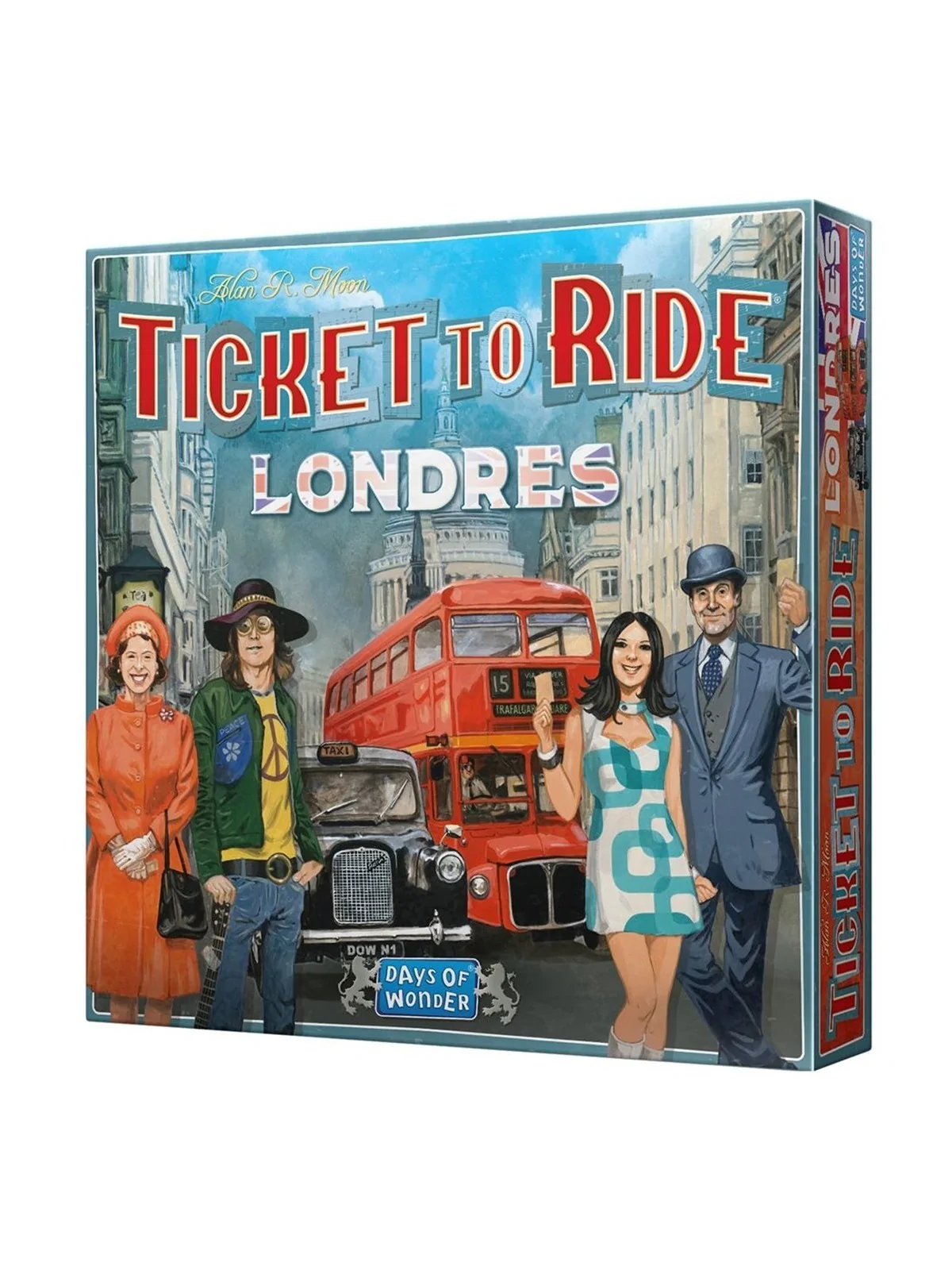 Aventureros al Tren: Londres de Juegos en Juegos de Tablero | La Cueva Roja