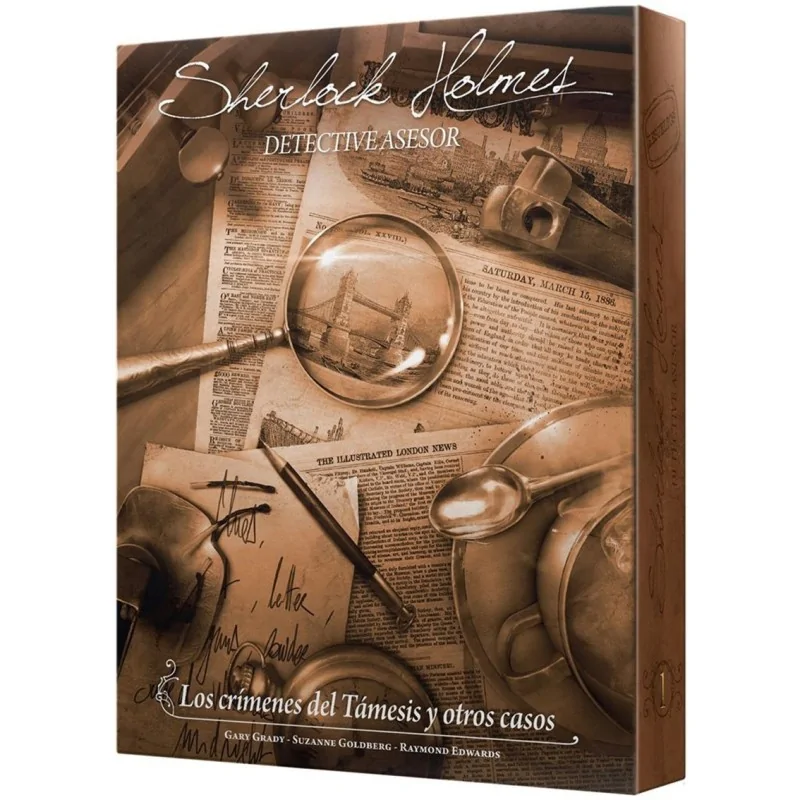 Sherlock Holmes: Los Crímenes del Támesis de Juegos en Juegos de Tablero | La Cueva Roja