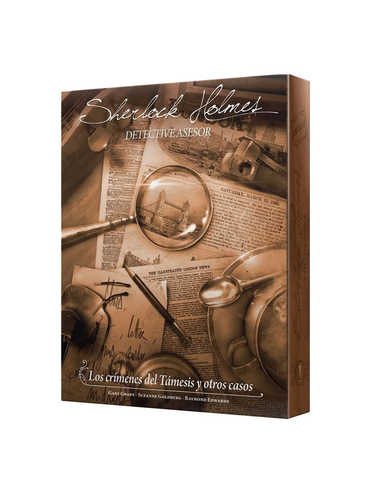 Sherlock Holmes: Los Crímenes del Támesis de Juegos en Juegos de Tablero | La Cueva Roja
