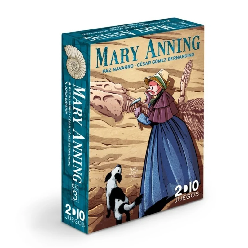 Mary Anning de 2d10 games en Juegos de Tablero | La Cueva Roja
