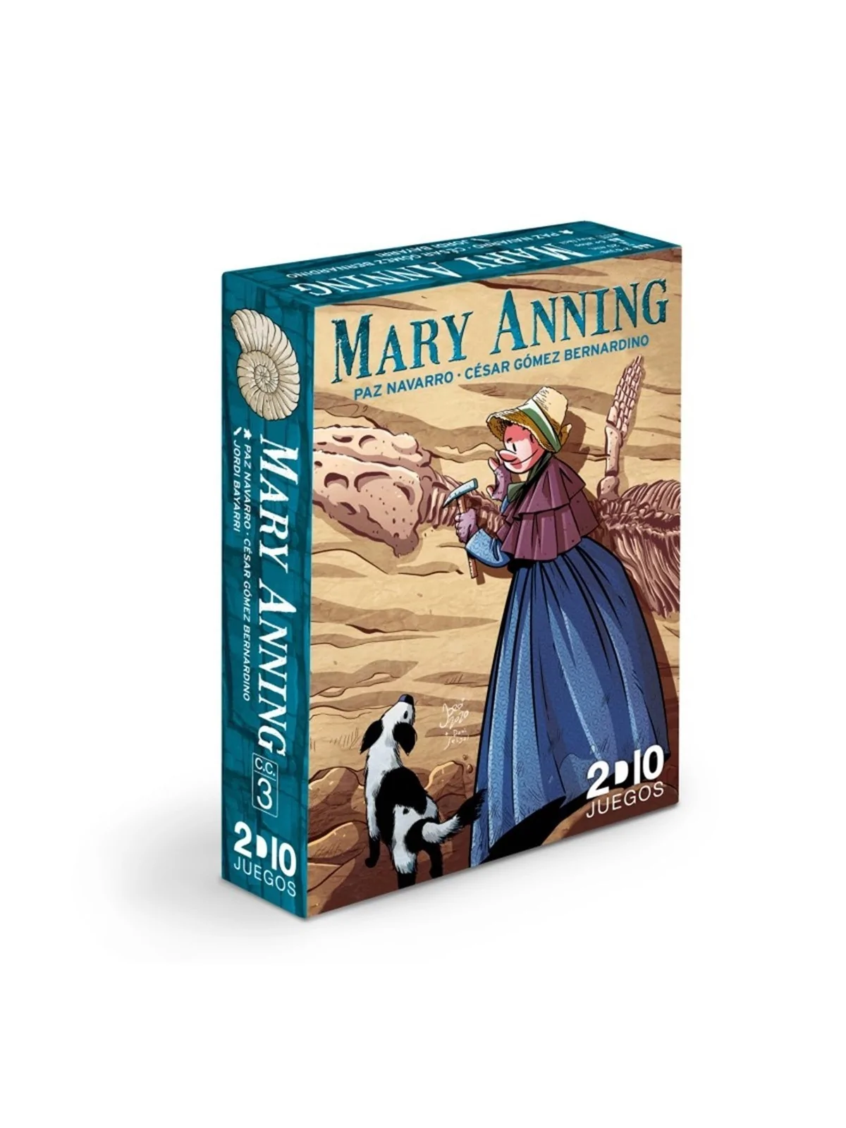 Mary Anning de 2d10 games en Juegos de Tablero | La Cueva Roja