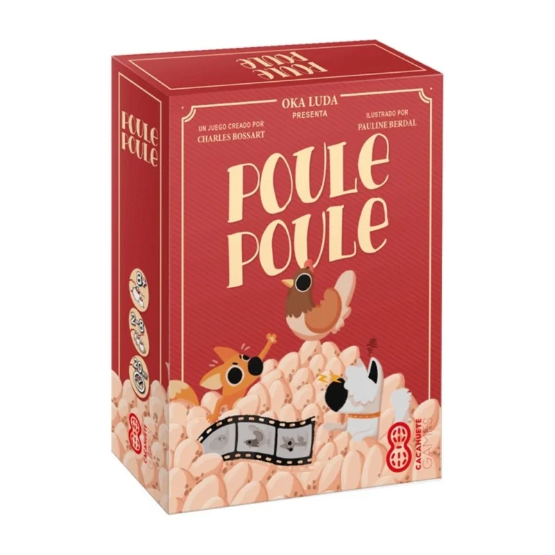 Poule Poule de Cacahuete Games en Juegos de Tablero | La Cueva Roja