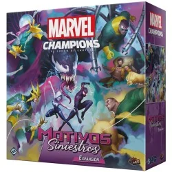 Marvel Champions: Motivos Siniestros de Juegos en Juegos de Tablero | La Cueva Roja