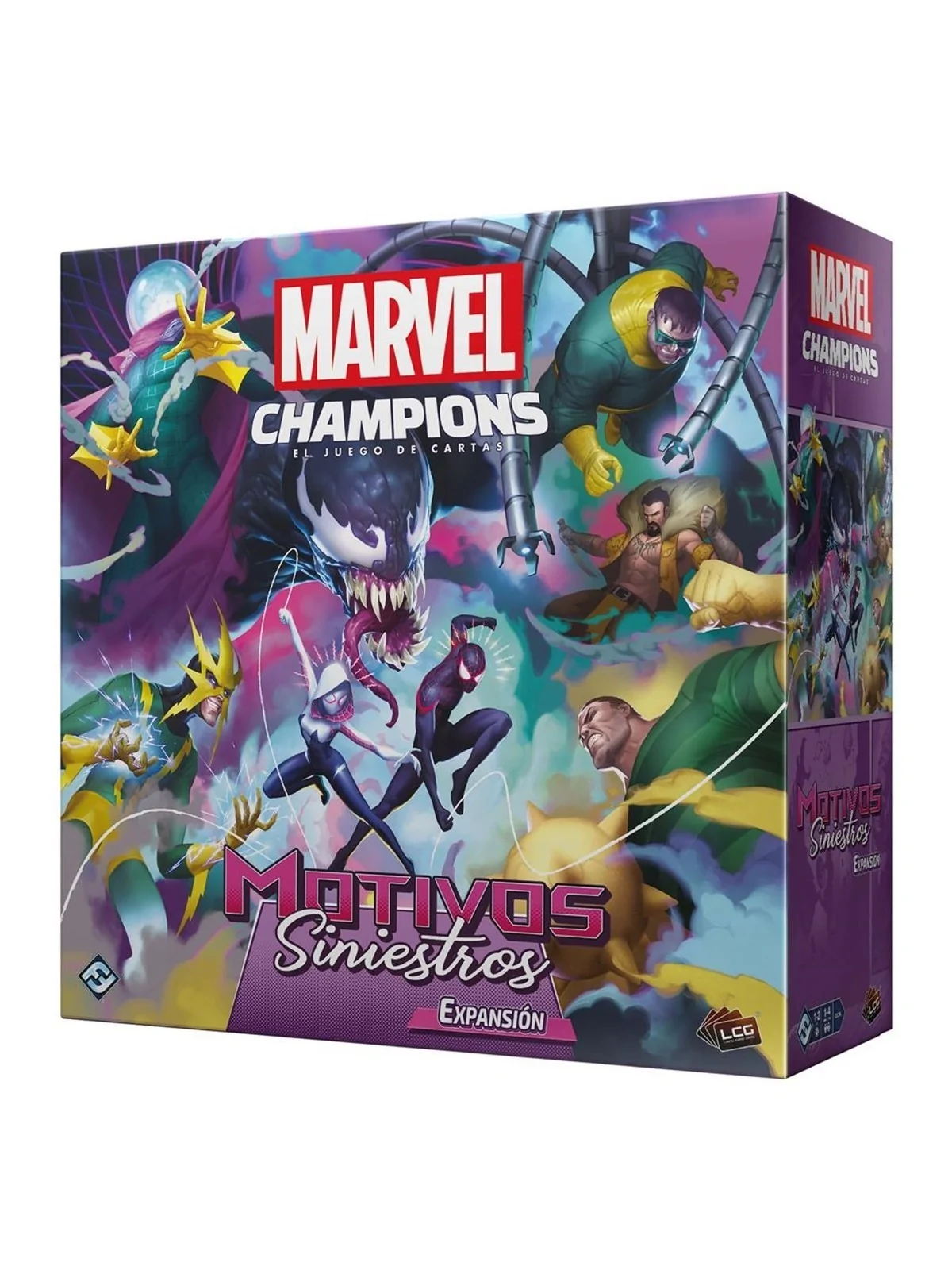 Marvel Champions: Motivos Siniestros de Juegos en Juegos de Tablero | La Cueva Roja