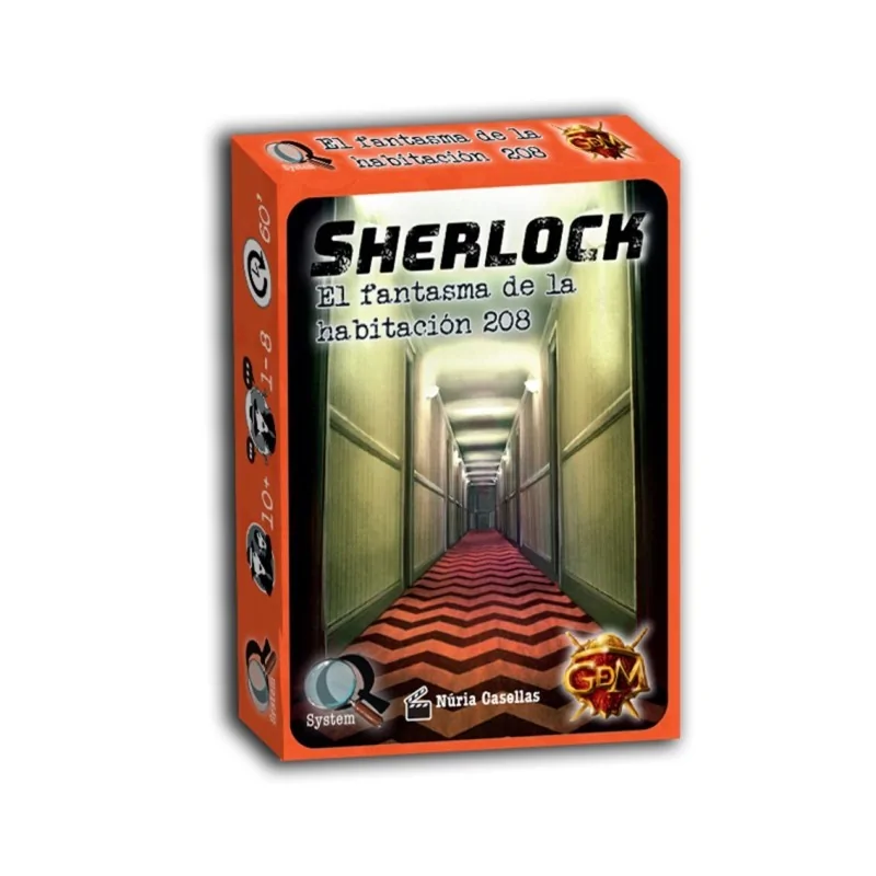 Serie Q Sherlock: la Habitacion 208 de Gdm en Juegos de Tablero | La Cueva Roja
