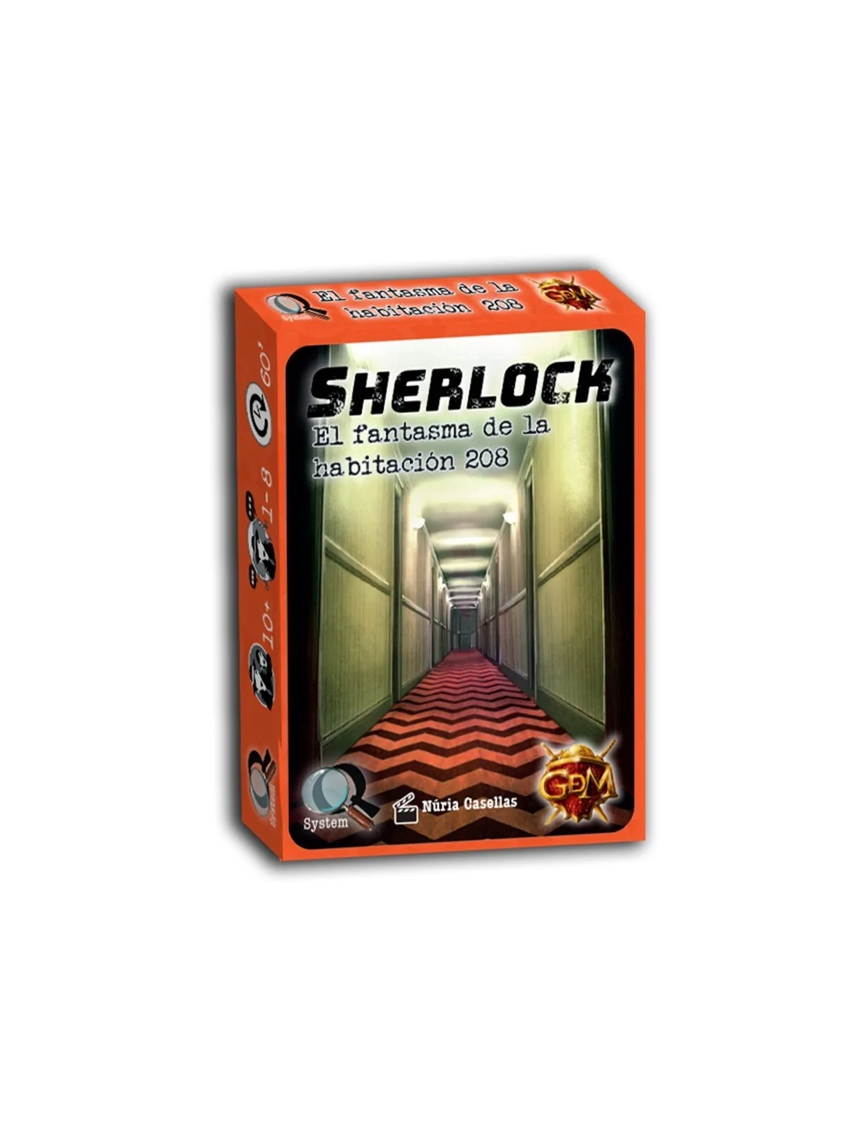 Serie Q Sherlock: la Habitacion 208 de Gdm en Juegos de Tablero | La Cueva Roja