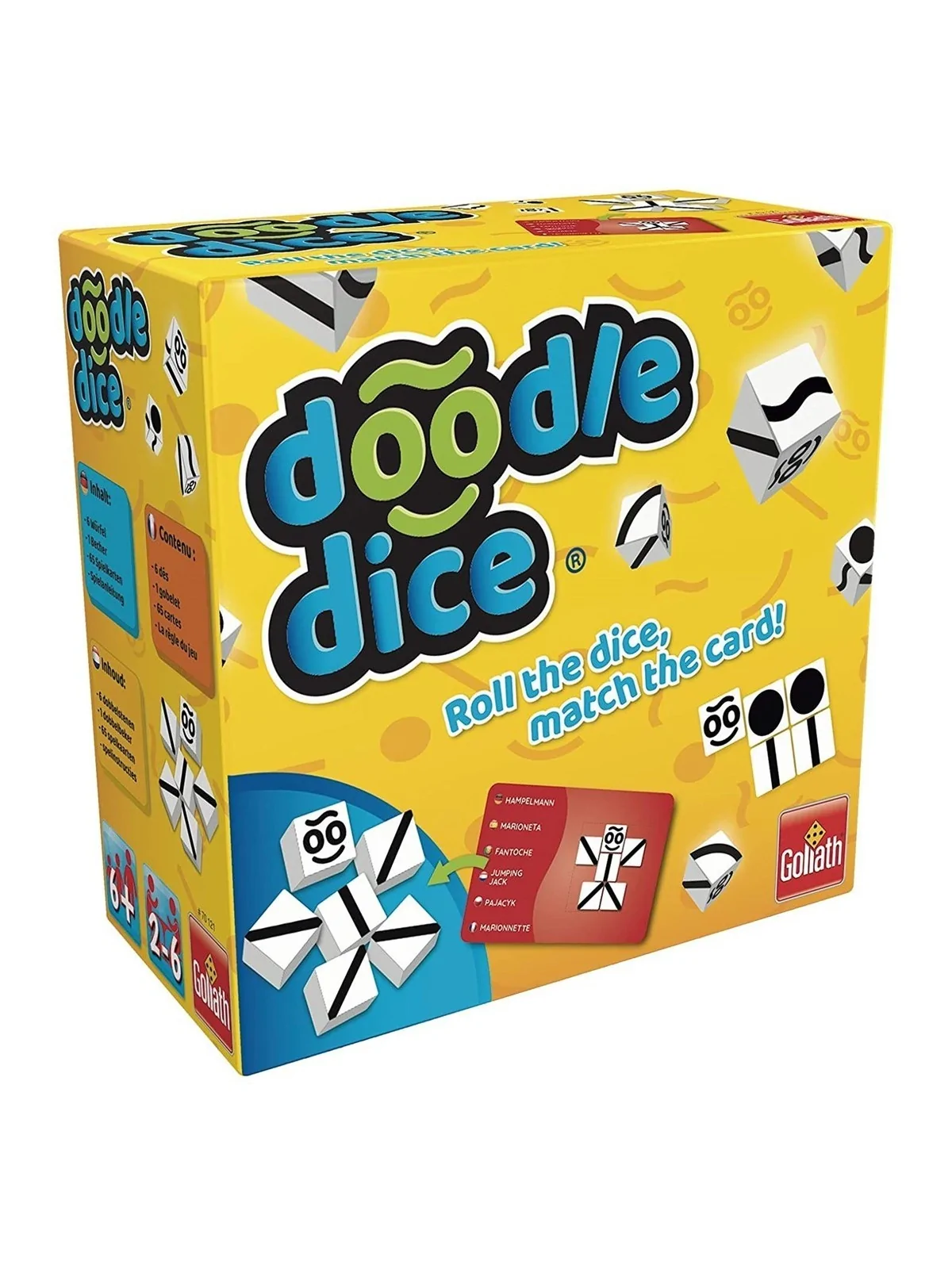Doodle Dice de Goliath bv en Juegos de Tablero | La Cueva Roja