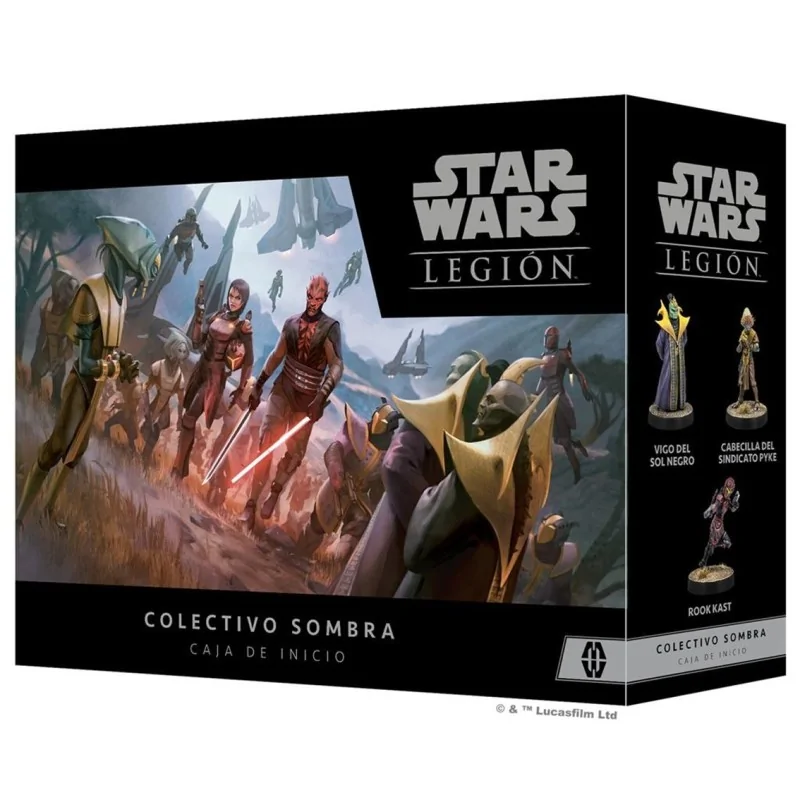 Star Wars Legion: Colectivo Sombra Caja de Inicio de Juegos en Juegos de Tablero | La Cueva Roja