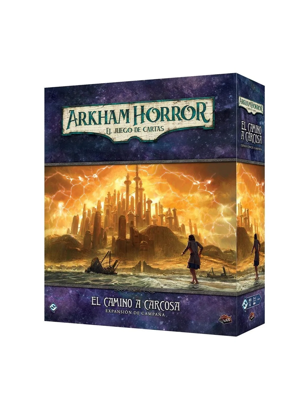 Arkham Horror LCG: El Camino a Carcosa Exp. Campaña de Juegos en Juegos de Cartas | La Cueva Roja