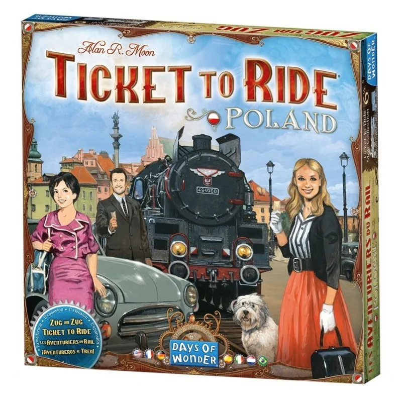 ¡Aventureros al Tren! Polonia de Juegos en Juegos de Tablero | La Cueva Roja