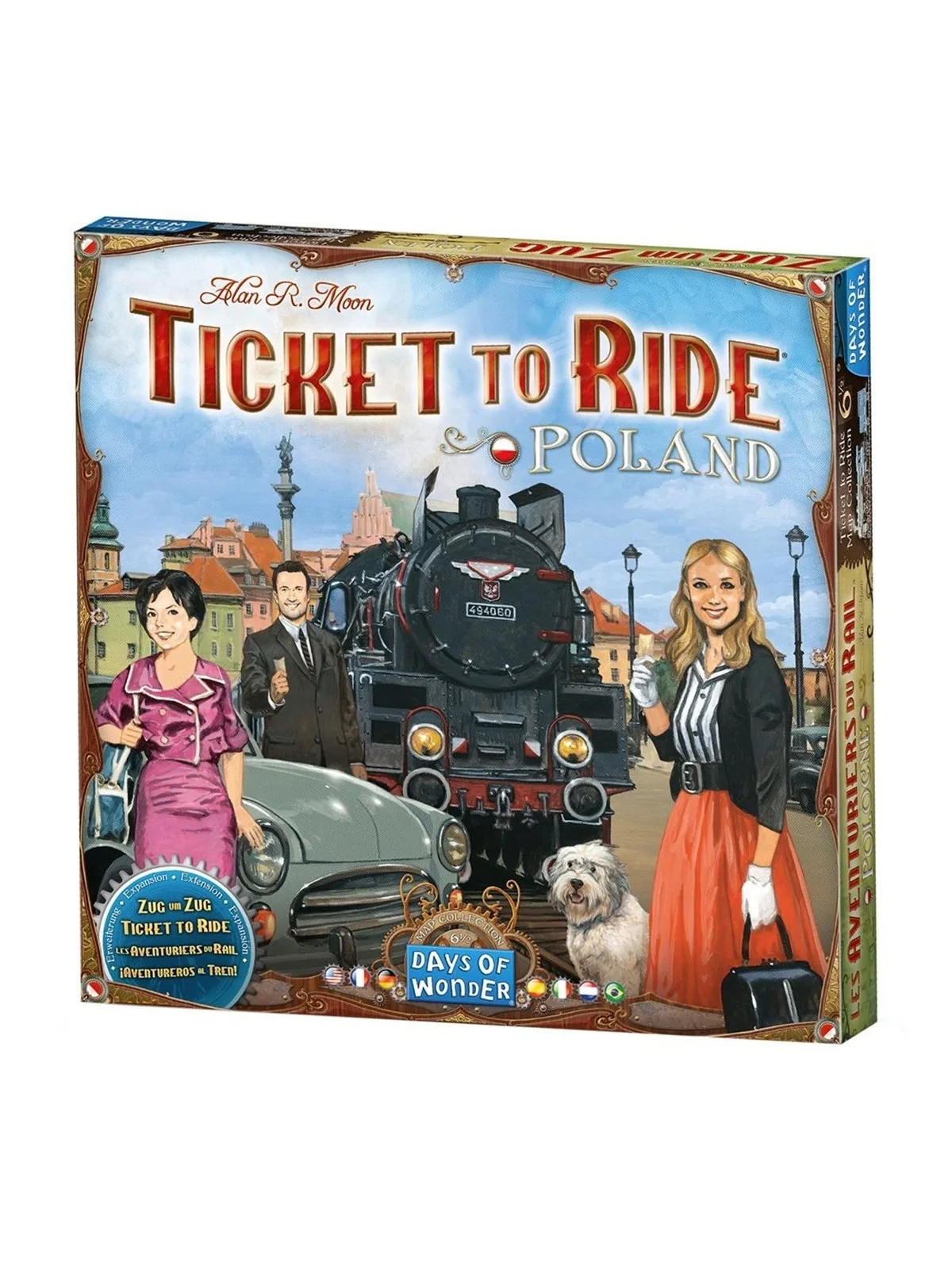¡Aventureros al Tren! Polonia de Juegos en Juegos de Tablero | La Cueva Roja