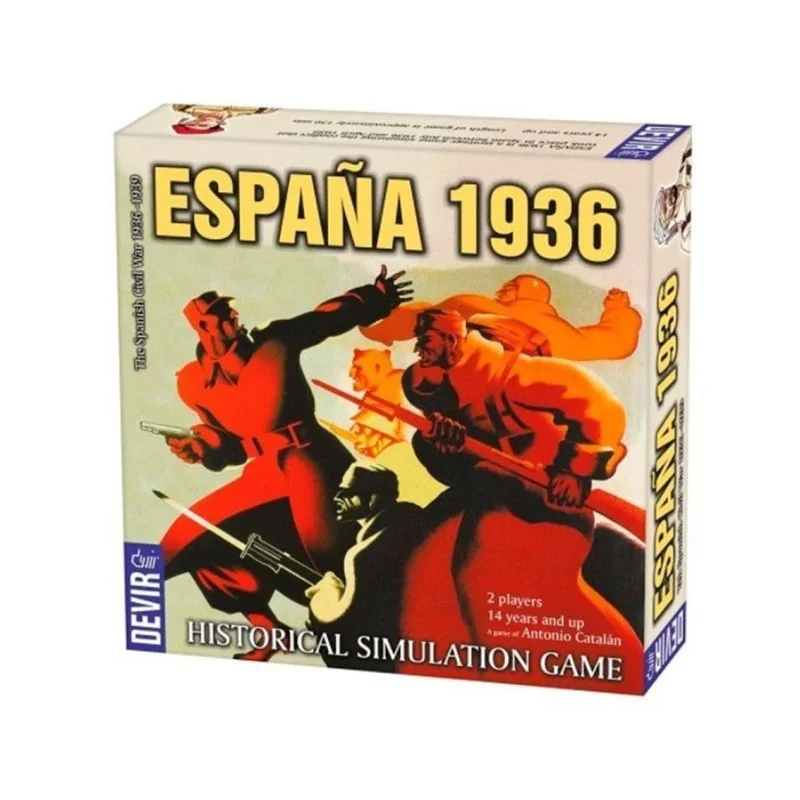 España 1936 de Devir en Juegos de Tablero | La Cueva Roja