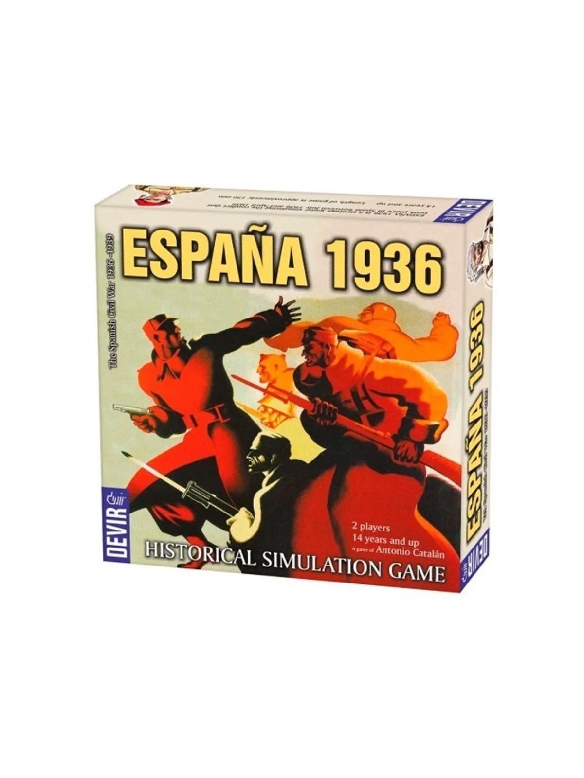 España 1936 de Devir en Juegos de Tablero | La Cueva Roja