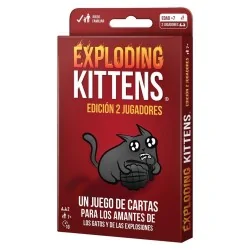 Exploding Kittens: Edicion 2 Jugadores de Exploding Kittens en Juegos de Cartas | La Cueva Roja