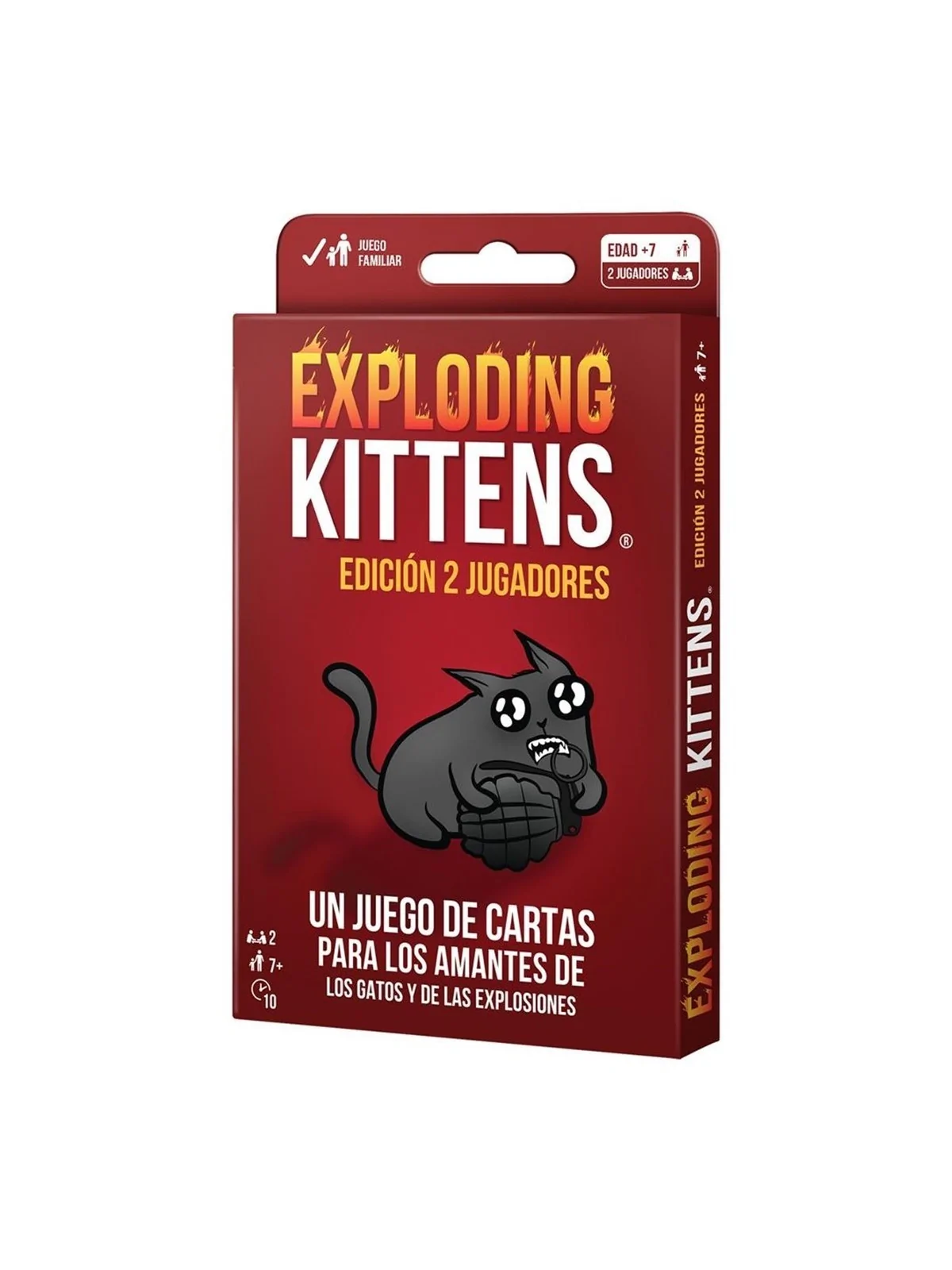 Exploding Kittens: Edicion 2 Jugadores de Exploding Kittens en Juegos de Cartas | La Cueva Roja