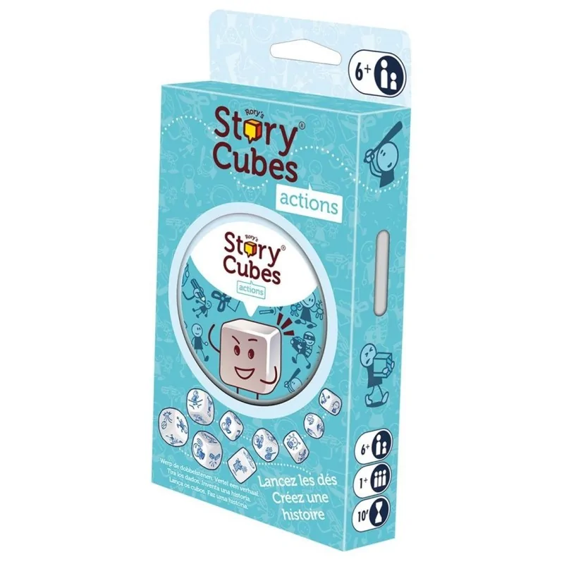 Story Cubes: Acciones de Juegos en Juegos de Dados | La Cueva Roja