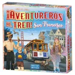 ¡Aventureros al Tren! San Francisco de Asmodee en Juegos de Tablero | La Cueva Roja