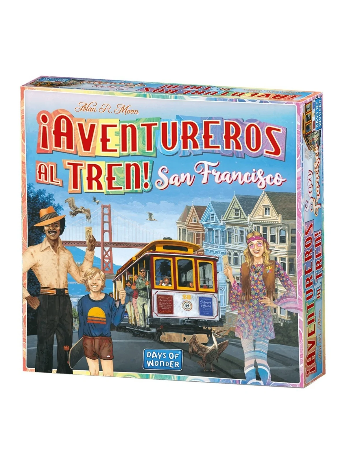 ¡Aventureros al Tren! San Francisco de Asmodee en Juegos de Tablero | La Cueva Roja