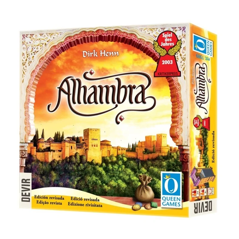 Alhambra de Devir en Juegos de Tablero | La Cueva Roja