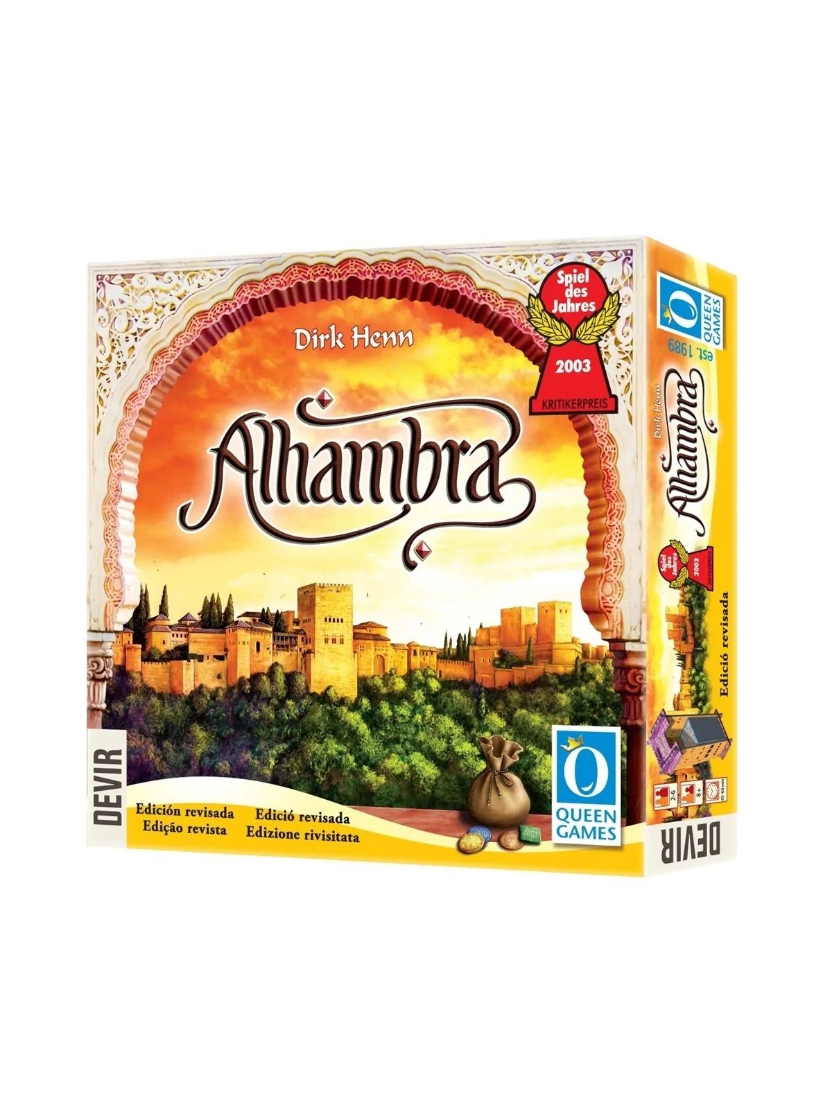 Alhambra de Devir en Juegos de Tablero | La Cueva Roja