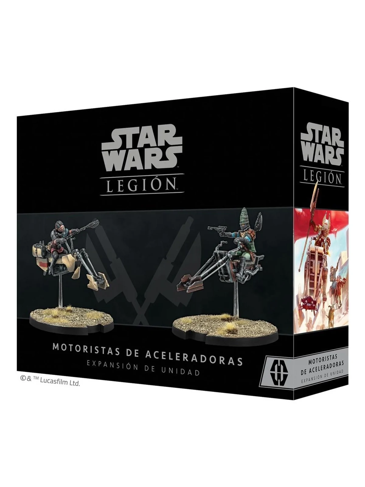 Star Wars Legion: Motoristas de Aceleradoras de Juegos en Juegos de Tablero | La Cueva Roja