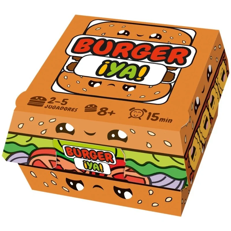 Burger ¡Ya! de Mixlore en Juegos de Tablero | La Cueva Roja