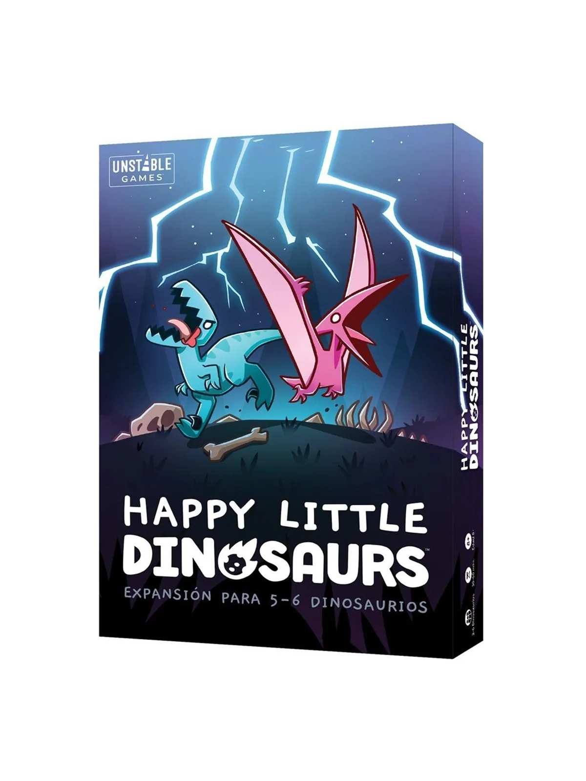 Happy Little Dinosaurs: Exp. para 5-6 Dinosaurios de TeeTurtle en Juegos de Cartas | La Cueva Roja