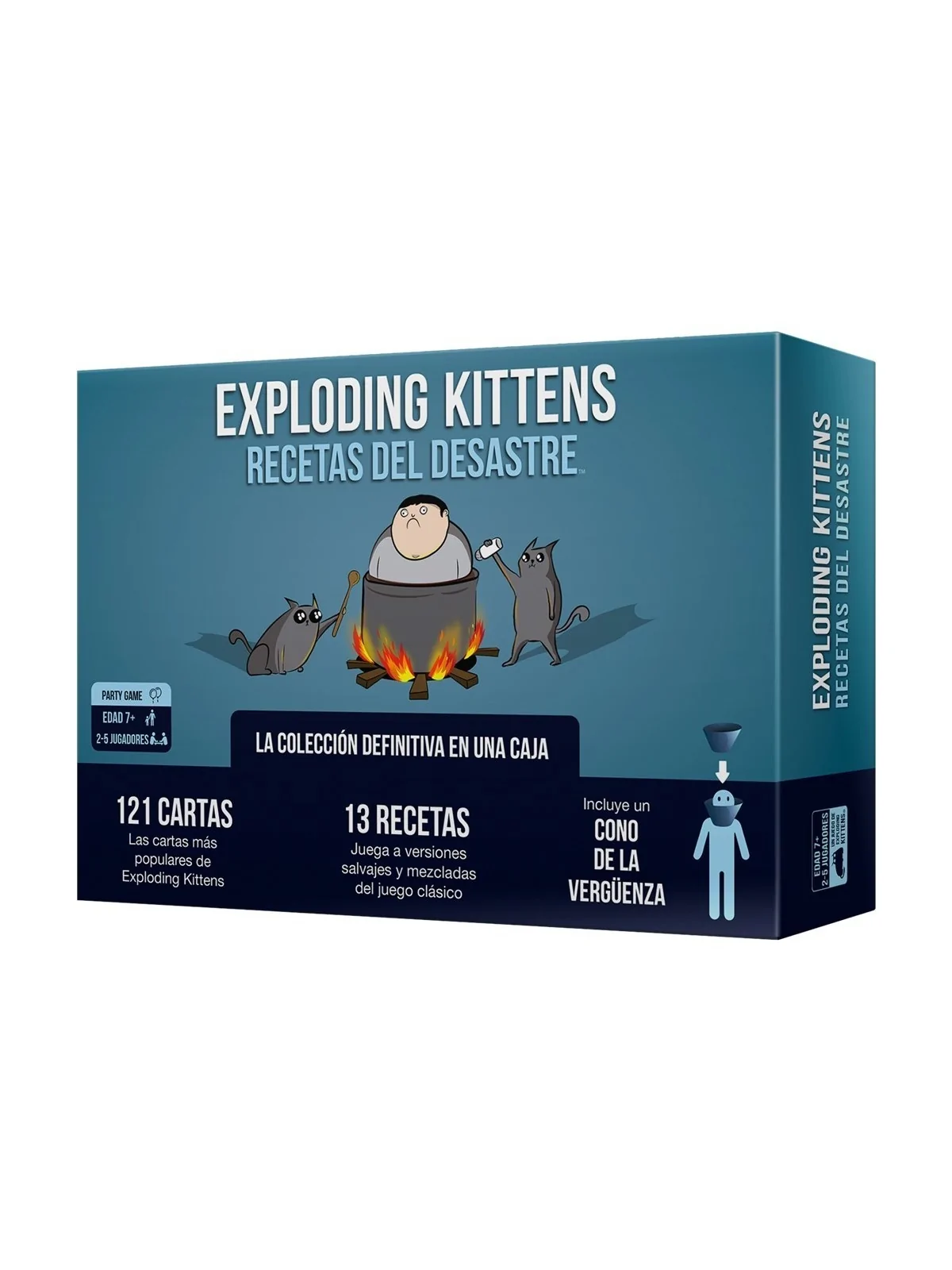 Exploding Kittens: Recetas del Desastre de Exploding Kittens en Juegos de Cartas | La Cueva Roja