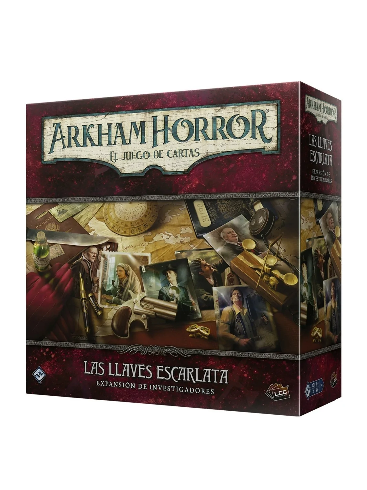 Arkham Horror LCG: Las Llaves Escarlata Exp. Investigadores de Juegos en Juegos de Cartas | La Cueva Roja