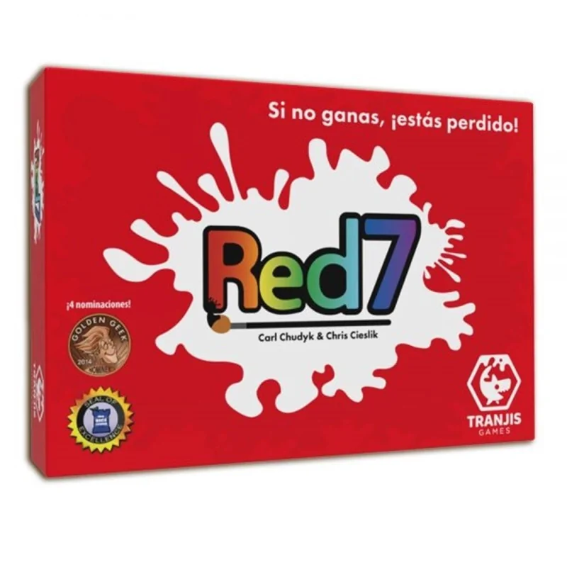 Red7 de Tranjis games sl en Juegos de Tablero | La Cueva Roja