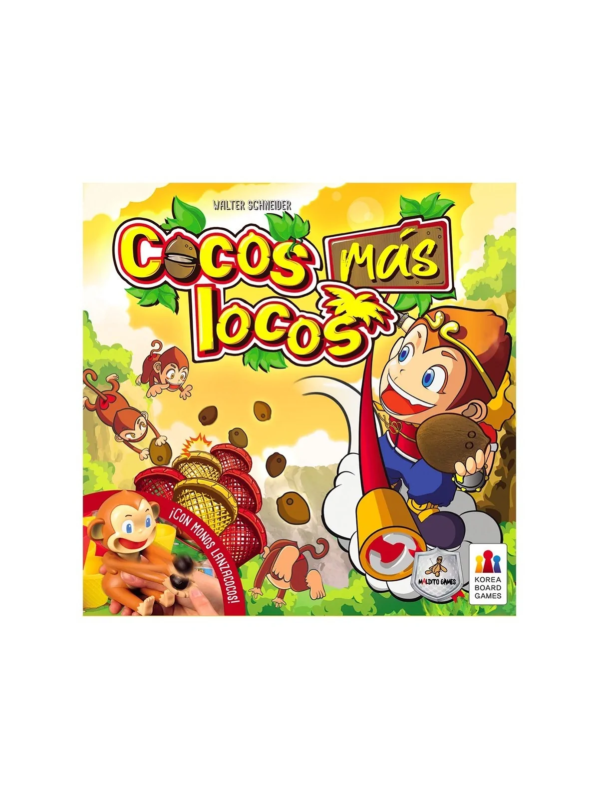 Cocos más Locos de Maldito Games en Juegos de Tablero | La Cueva Roja